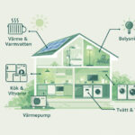 Vad drar mest el i hemmet? (Hem med direktverkande el) energieffektivitet i ett modernt hus
